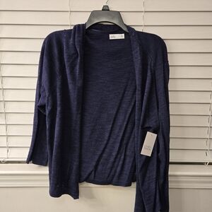 Croft & Barrow Women's Deep Blue Cardigan